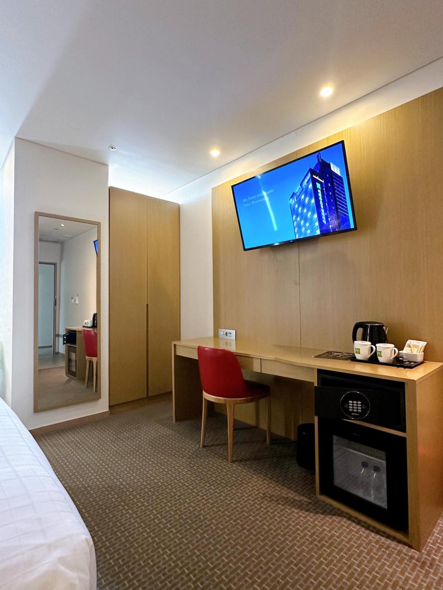 Ibis Styles Ambassador Seoul Myeong-Dong Hotell Rom bilde